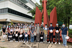 Participating students of the MAIS visited the Government Dockyard on 6 August 2021.