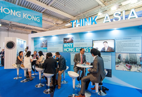 A Hong Kong Pavilion was set up to showcase Hong Kong's maritime and port industry.