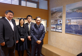 香港海運港口局代表團在東京與海事相關組織會面。