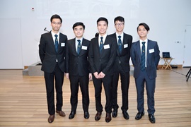 Student participants of the Maritime and Aviation Internship Scheme 2018.