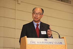 The Secretary for Transport and Housing, Mr Frank Chan Fan, officiated at the Maritime and Aviation Internship Scheme Cocktail Reception today (July 27). He says that the Government had been working closely with the industries to reinforce and advance Hong Kong’s sustainable development in maritime and aviation sectors.