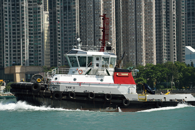 Tug boat - for towing barges and ocean-going vessels